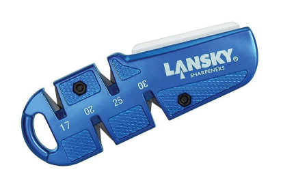 Lansky QuadSharp Pocket Sharpener Multi-Angle Carbide & Ceramic Stones