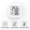 Mini LCD Digital Thermo-Hygrometer Humidity Temperature Measuring Air Comfort Indicator Thermometer Sensor Digital Moisture