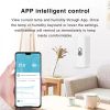 Tuya WiFi/Zigbee Smart Temperature Humidity Sensor Indoor Hygrometer APP Remote Monitor Via Smart Life Works With Alexa Google